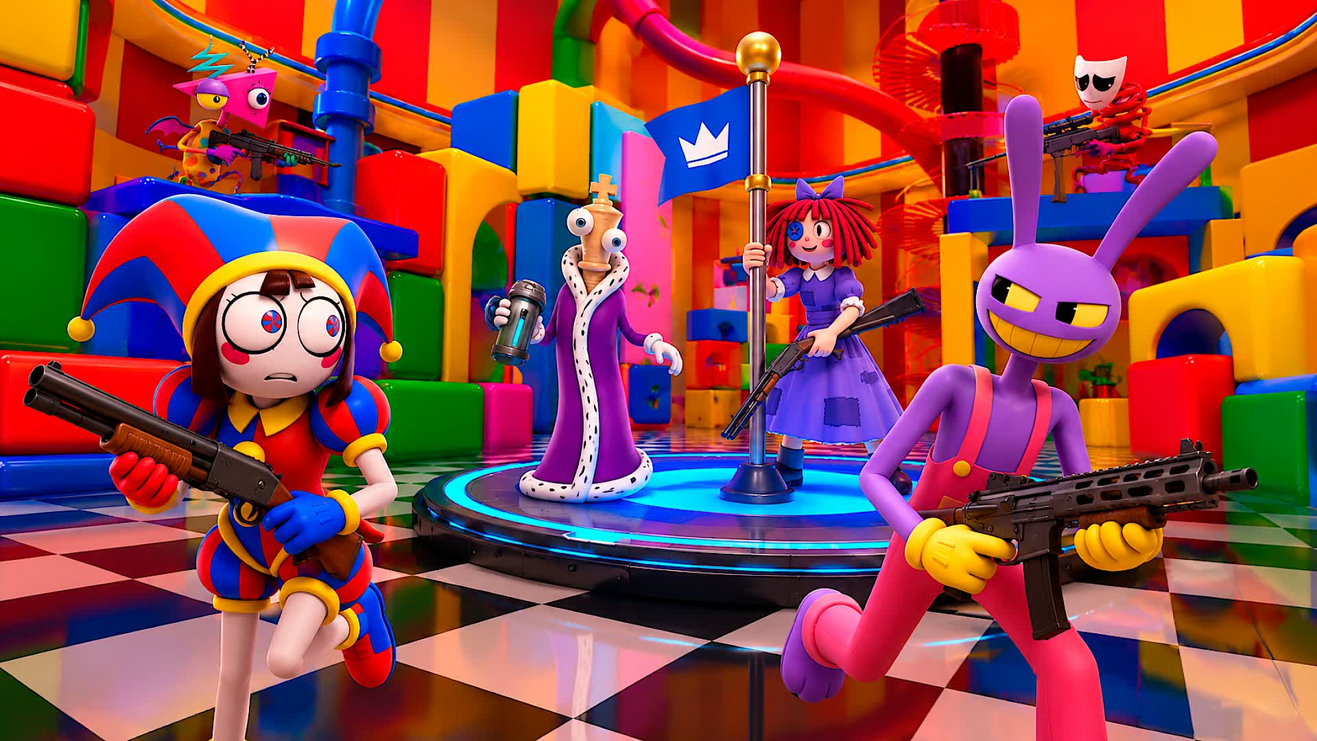 THE AMAZING DIGITAL CIRCUS DOMINATION — Fortnite Creative map