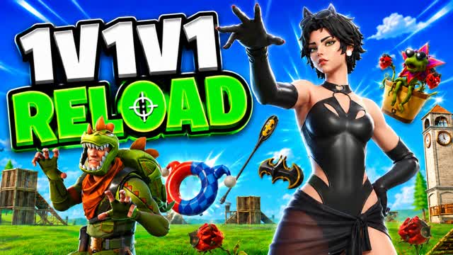1v1v1 Reload - Summer Edition — Fortnite Creative map