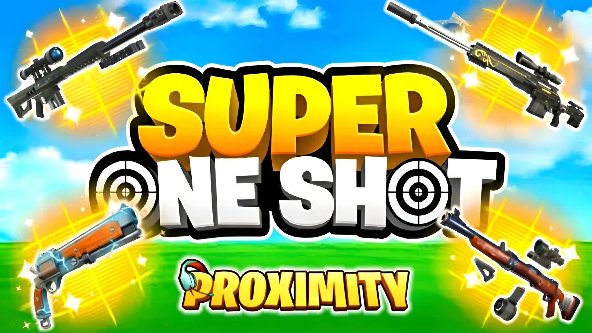 SUPER 1V1V1 ONE SHOT 🎯 — Fortnite Creative map
