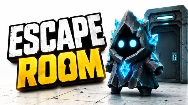 [51🚪] ESCAPE ROOM SPACE — Fortnite Creative map cover art