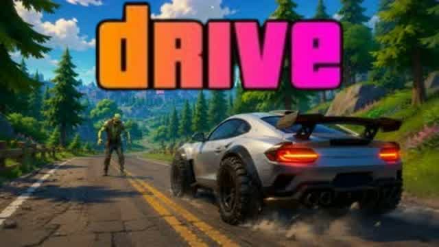 GRAND SUPER STAR DRIVE 🌄 — Fortnite Creative map cover art