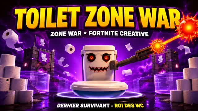 tilted roll zone wars — Fortnite Creative map cover art