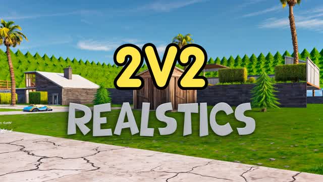 SPEED REALSTIC 2V2 — Fortnite Creative map cover art