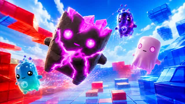 BLUE VS RED TURBO SPARK 🔵🔴 — Fortnite Creative map