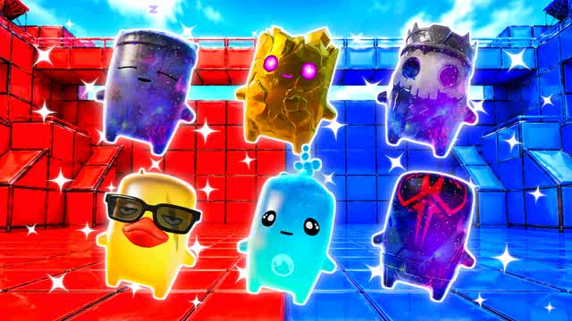 QUICK FRAME RED VS BLUE 🔴🔵 — Fortnite Creative map cover art