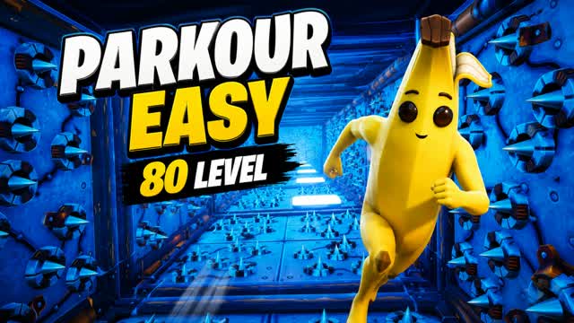 Parkour easy — Fortnite Creative map