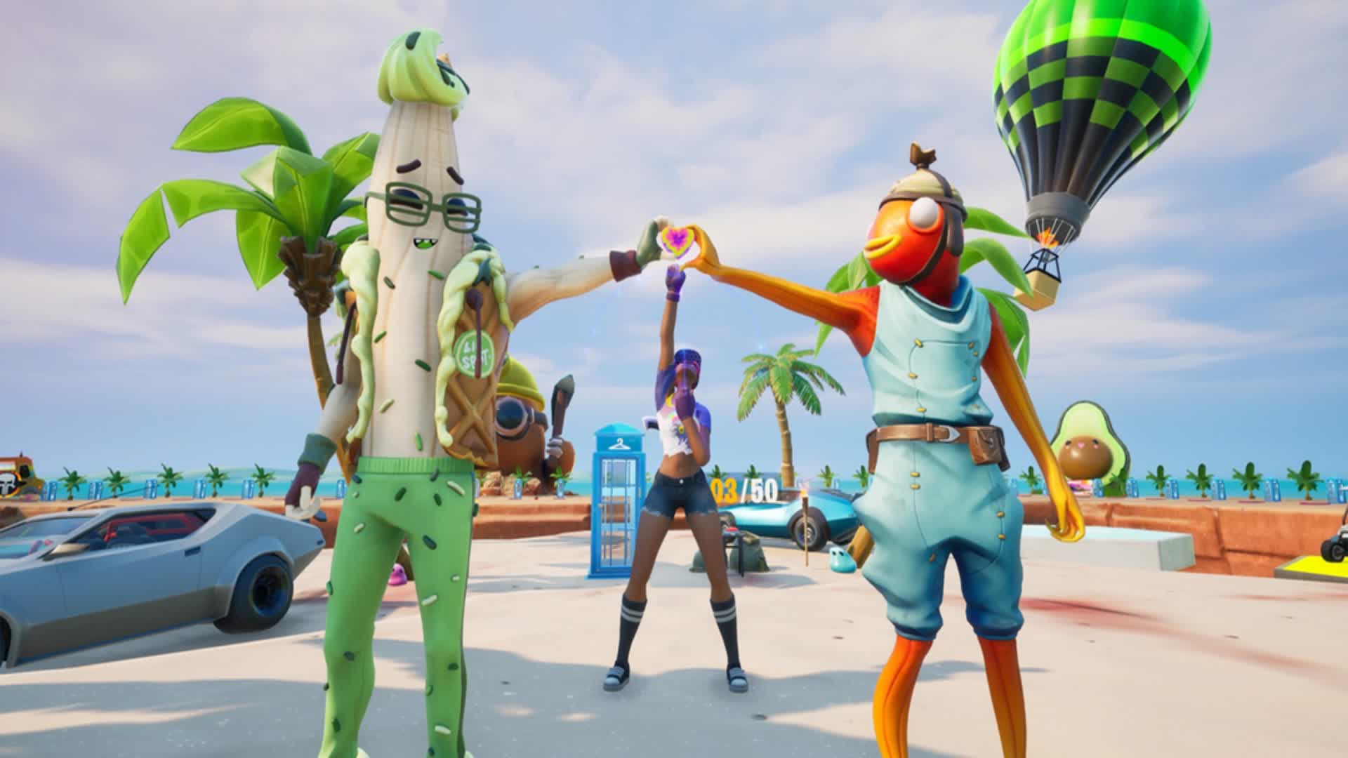 ☀️SUMMER FASHION SHOW☀️ — Fortnite Creative map
