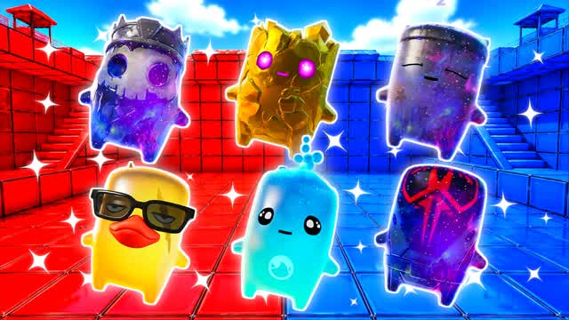 RED VS BLUE SHARP TO THE FINISH 🔴🔵 — Fortnite Creative map cover art
