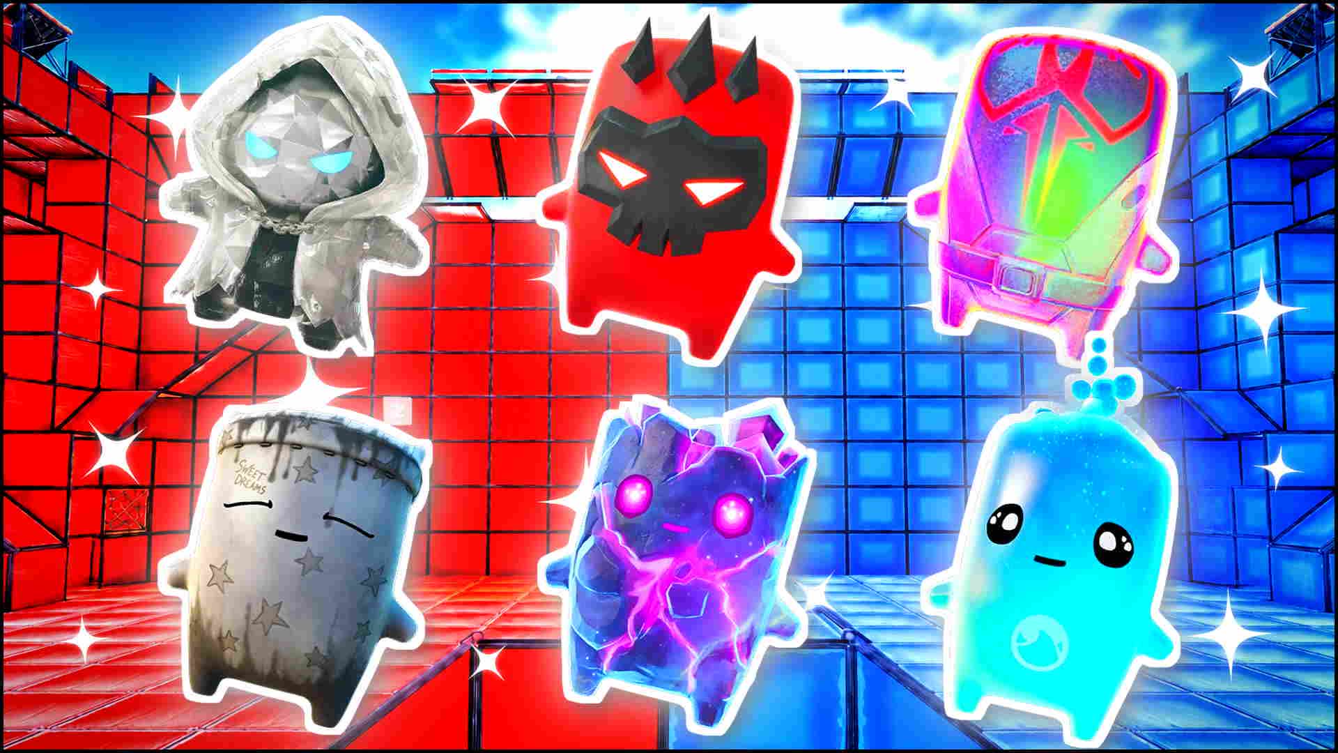 BLUE VS RED QUARTZ DRIVE 🔵🔴 — Fortnite Creative map