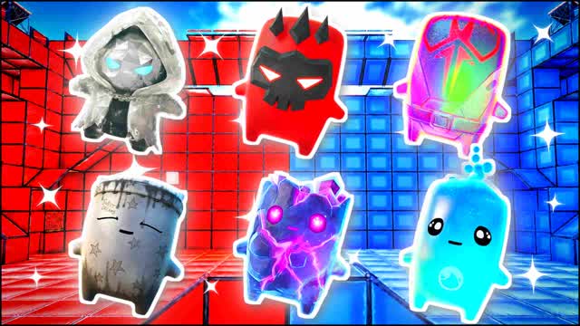 BLUE VS RED QUARTZ DRIVE 🔵🔴 — Fortnite Creative map