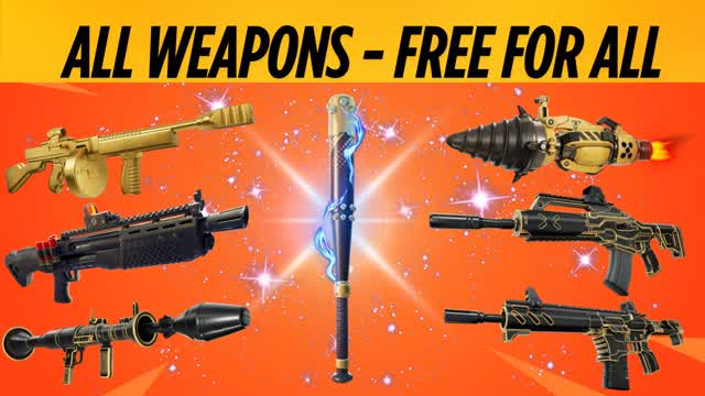 ALL GUNS - FFA OPEN WORLD — Fortnite Creative map