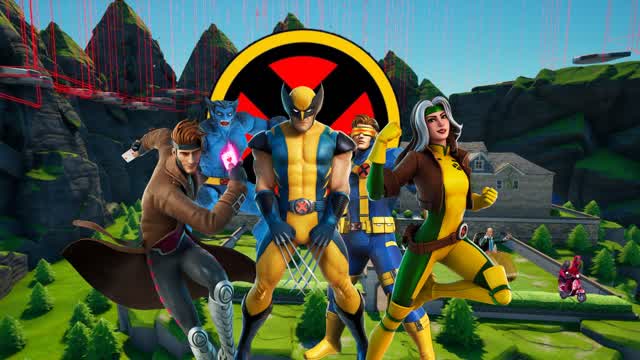 X-men Mansion Zone Wars — Fortnite Creative map