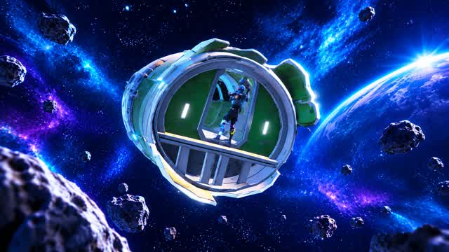 باركور Lv9(👽الهروب من مختبر الفضائين👽) — Fortnite Creative map