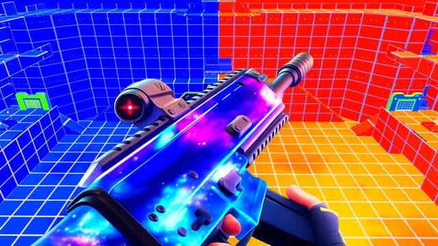 🔵 RED VS BLUE 🔵BLUE🔵 — Fortnite Creative map