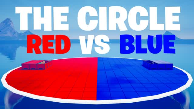 THE CIRCLE | RED VS BLUE — Fortnite Creative map
