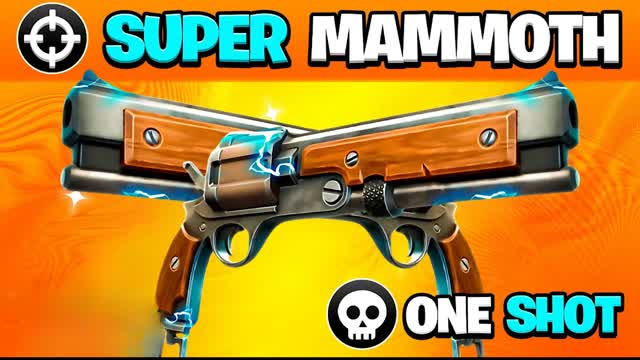 🎯SUPER RANKED MAMMOTH ONE SHOT🎯 — Fortnite Creative map cover art