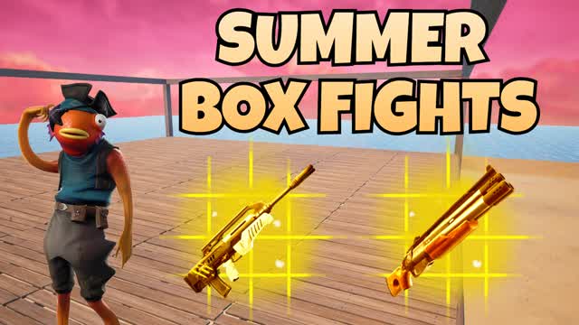 🏖️ Summer Beach Box Fights! 🌊 — Fortnite Creative map