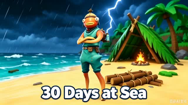 30 DAYS AT SEA — Fortnite Creative map