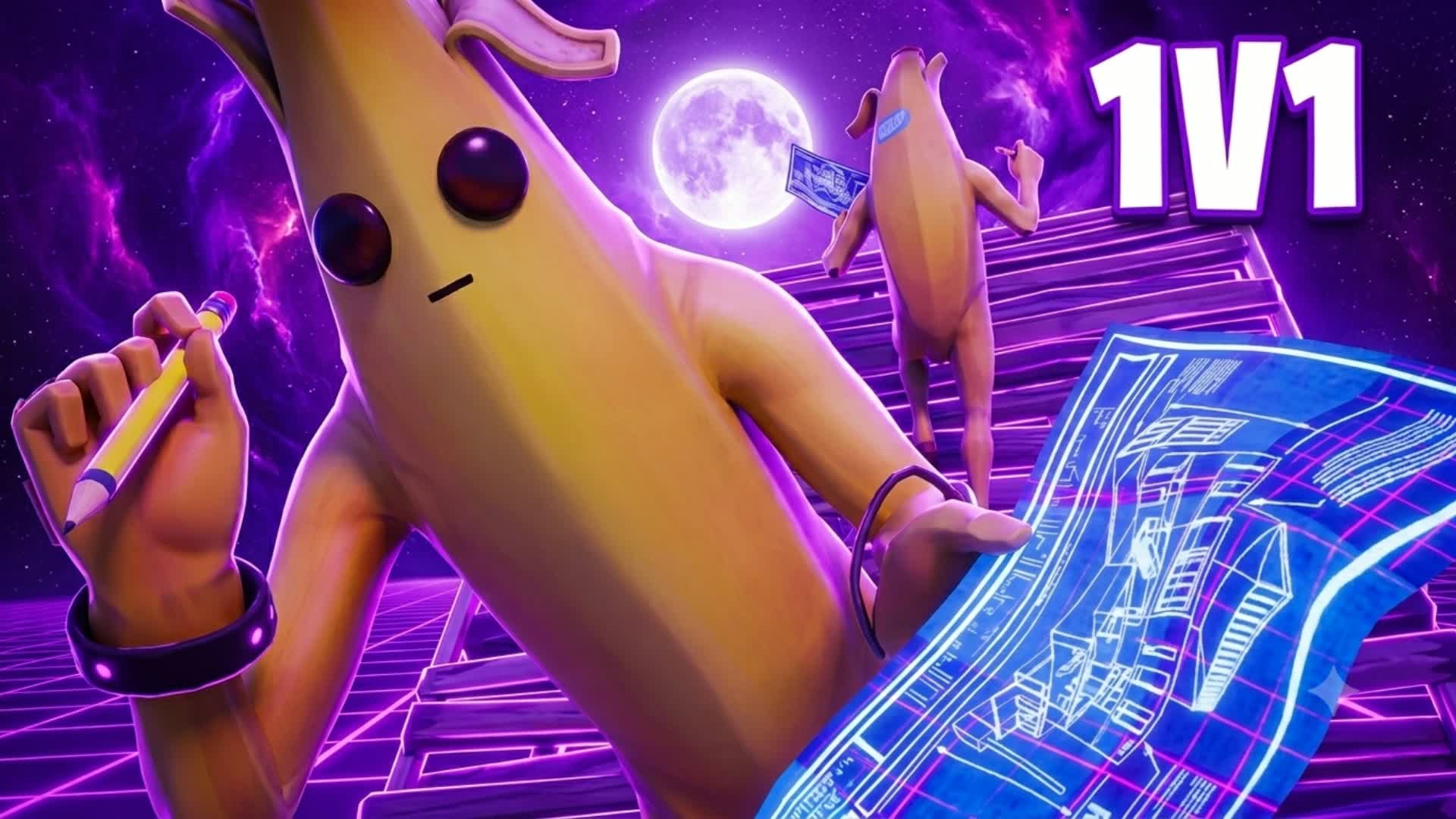 Clean 1v1 — Fortnite Creative map