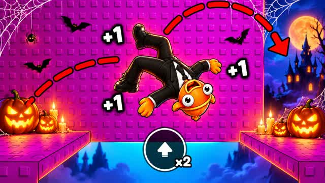 +1 HEIGHT EVERY JUMP [HORROR] — Fortnite Creative map