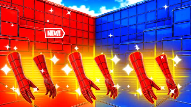 RED VS BLUE TRIGGER BALANCE 🔴🔵 — Fortnite Creative map