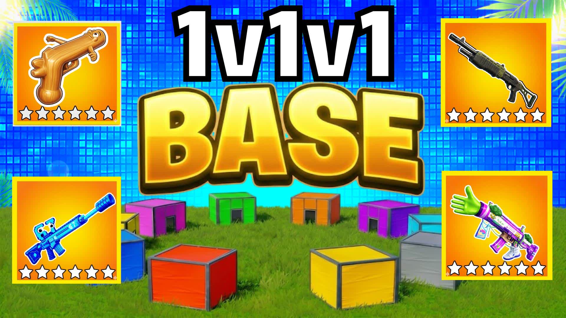 1V1V1 BASE OKEYY — Fortnite Creative map