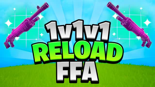 1V1V1 RELOAD FFA [BUILD] — Fortnite Creative map cover art