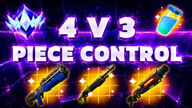 PIECE CONTROL 4V3 [3V3] [3V4] 🎯 — Fortnite Creative map