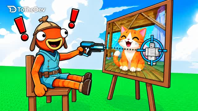 Hide in the Painting — Fortnite Creative map