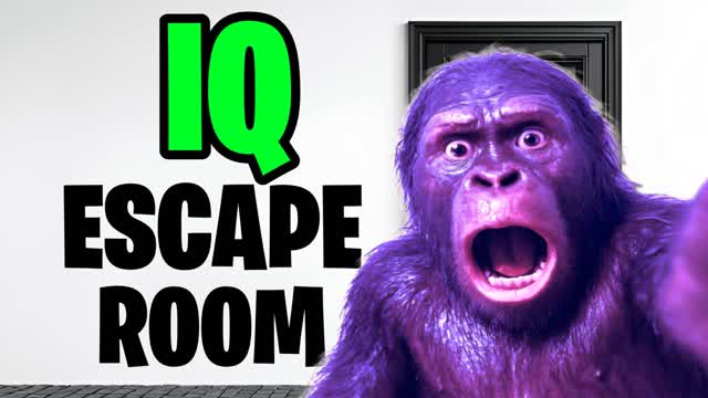 IQ ESCAPE ROOM - FUNNY ESCAPE — Fortnite Creative map cover art