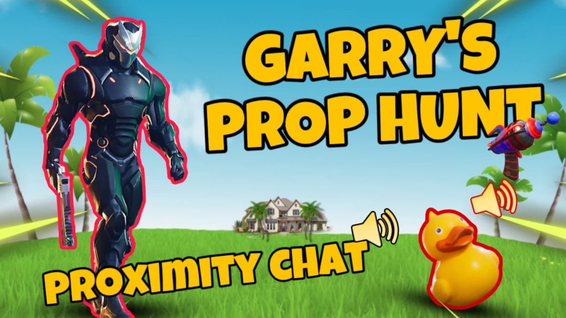 GARRY'S PROP HUNT 🤣🔊 — Fortnite Creative map