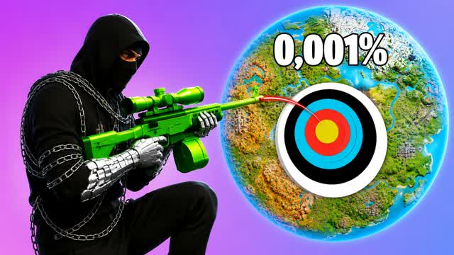 TRICKSHOT PARKOUR SKINS 🎯 TRICK 🎯 — Fortnite Creative map