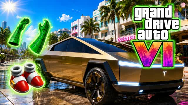 LUCIANA GDA 6 VI GRAND DRIVE AUTO VI 6 — Fortnite Creative map