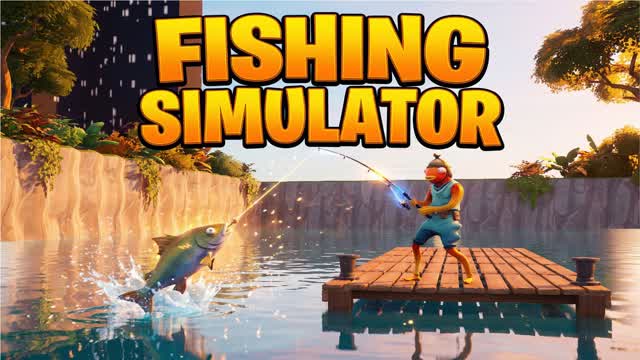 Fishing Simulator 🐟 — Fortnite Creative map cover art