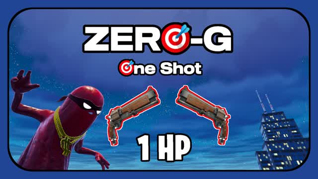 Zero-G One Shot — Fortnite Creative map cover art