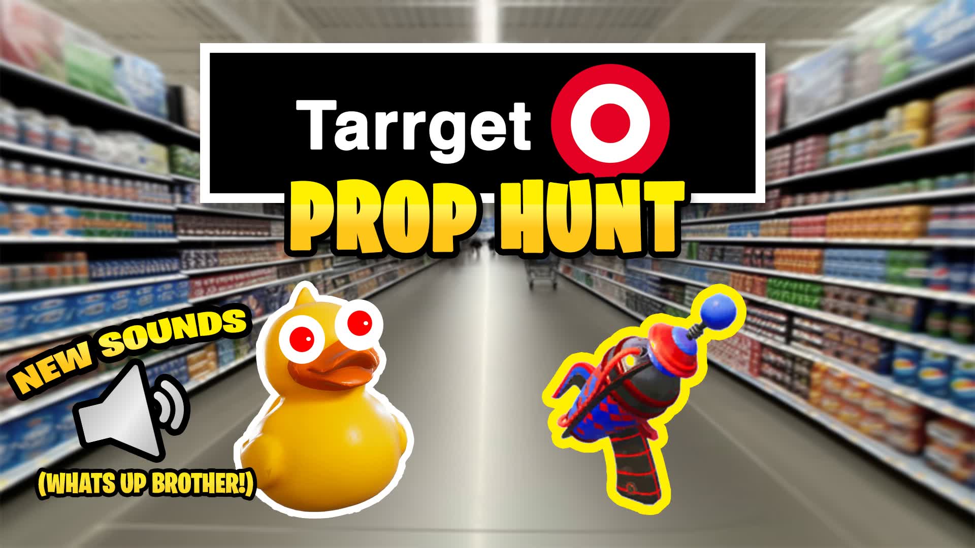 TARRGET PROP HUNT 🛒 — Fortnite Creative map