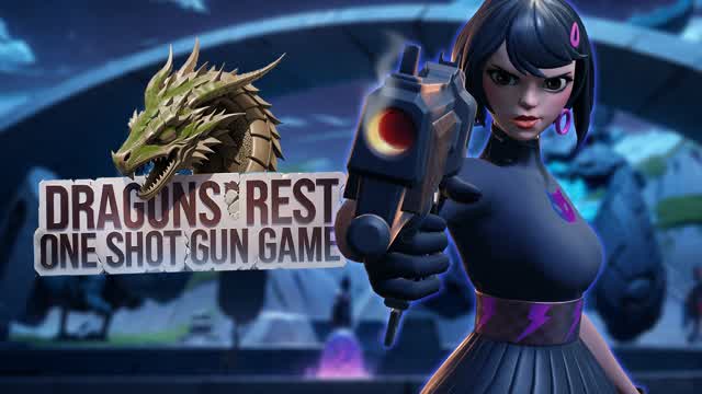 Dragons' Rest: One Shot Gun Game — Fortnite Creative map cover art