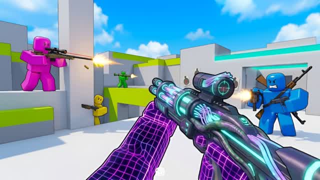 RED VS BLUE 🔴🔵 EVERY WEAPONS + CARS 🚗 — Fortnite Creative map