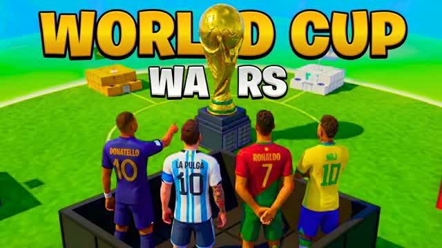 🏆 WORLD CUP WARS ⚽ — Fortnite Creative map