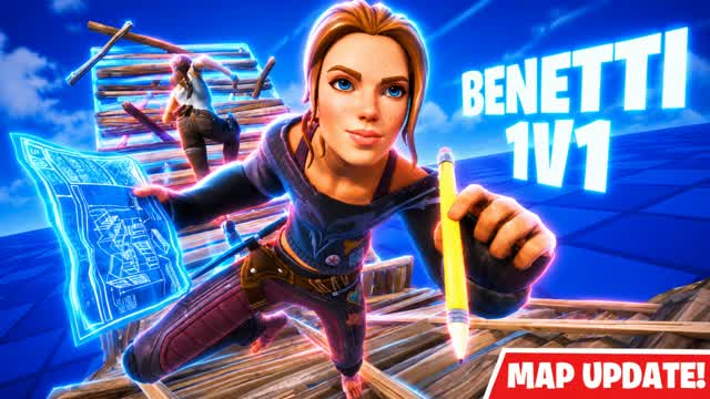 BENETTI 1V1 BUILD FIGHTS — Fortnite Creative map