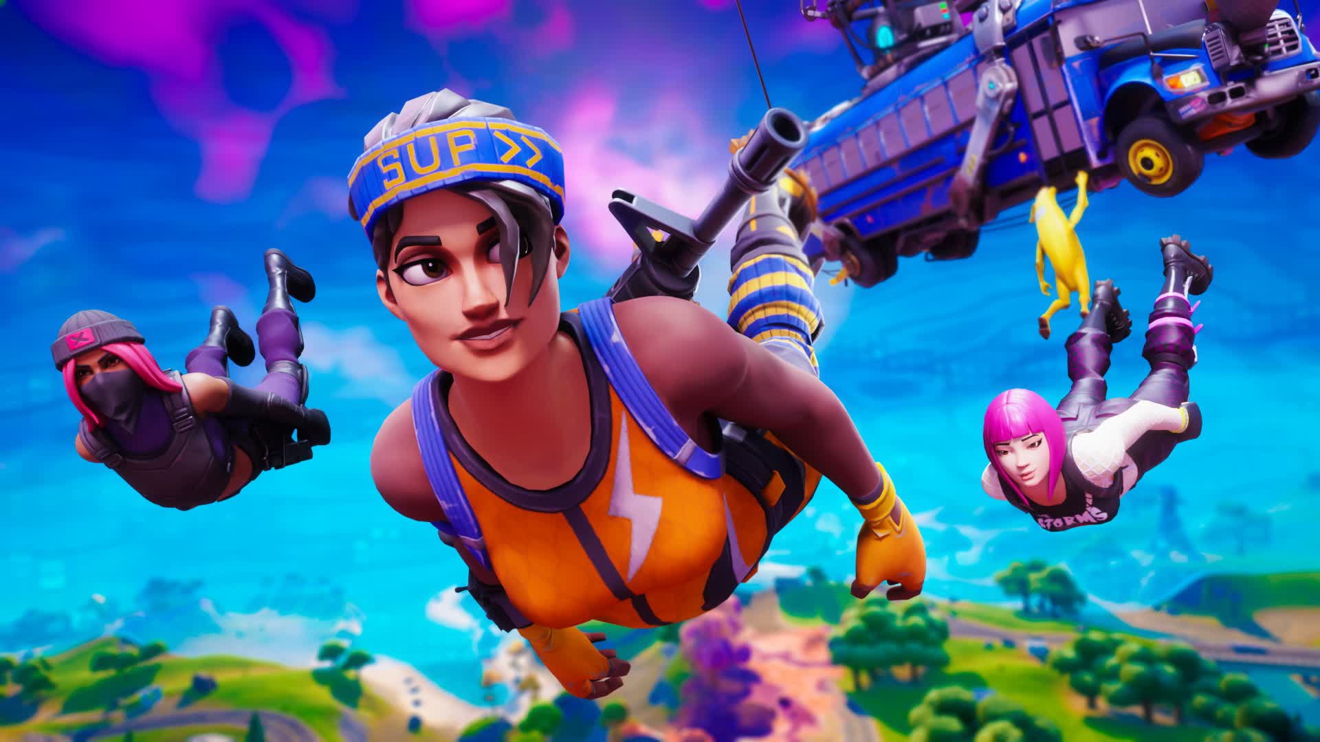 Duo Late Game Zone Wars — Fortnite Creative map