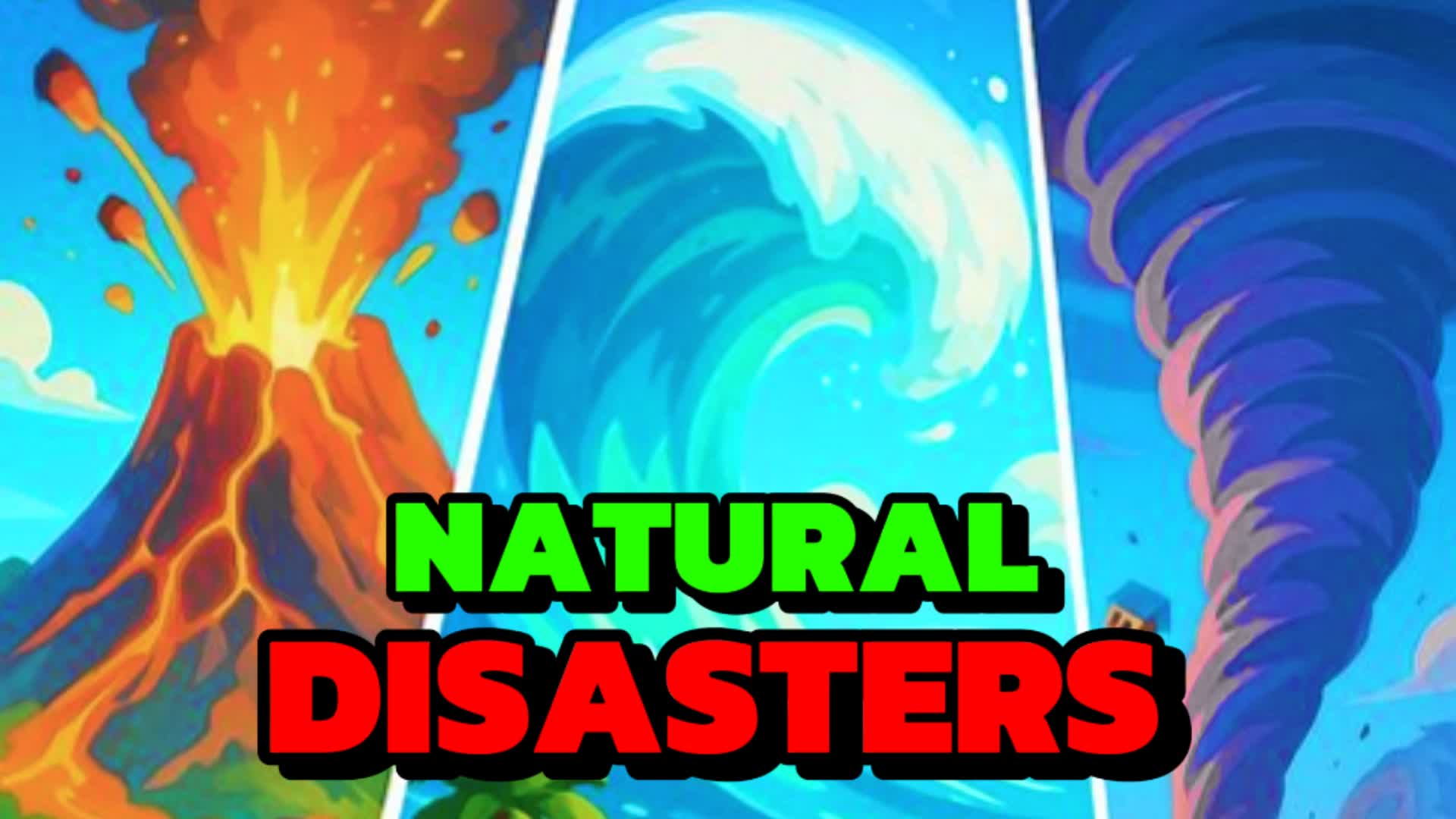 🌪️NATURAL DISASTERS⚡SIMULATOR SURVIVAL — Fortnite Creative map