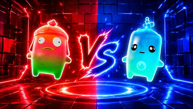 BLUE VS RED FLASH AIM🔵🔴ASEE783 — Fortnite Creative map
