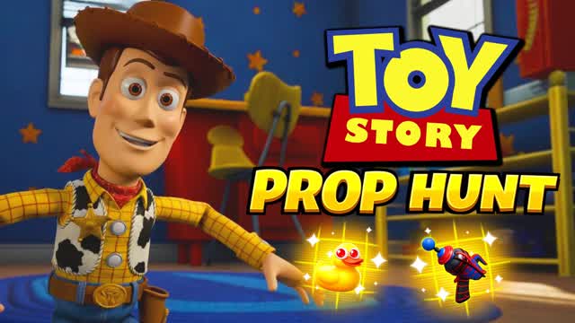 TOY STORY PROP HUNT GAME 🧸 — Fortnite Creative map cover art