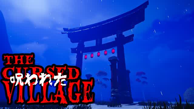 [HORROR] THE CURSED VILLAGE — Fortnite Creative map cover art