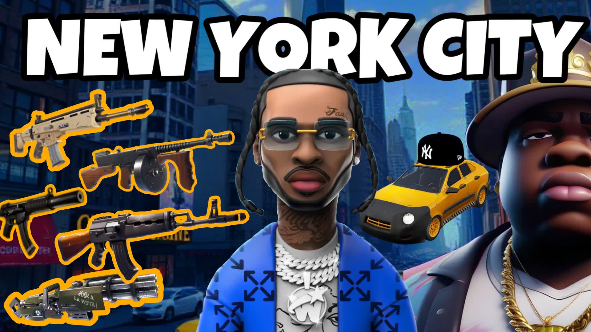NEW YORK CITY SIMULATOR — Fortnite Creative map