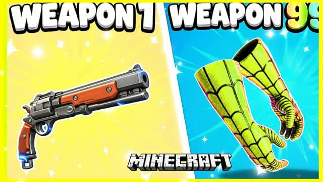 GUN GAME MC AWESOME SPIDERS CITY 🚗 — Fortnite Creative map cover art