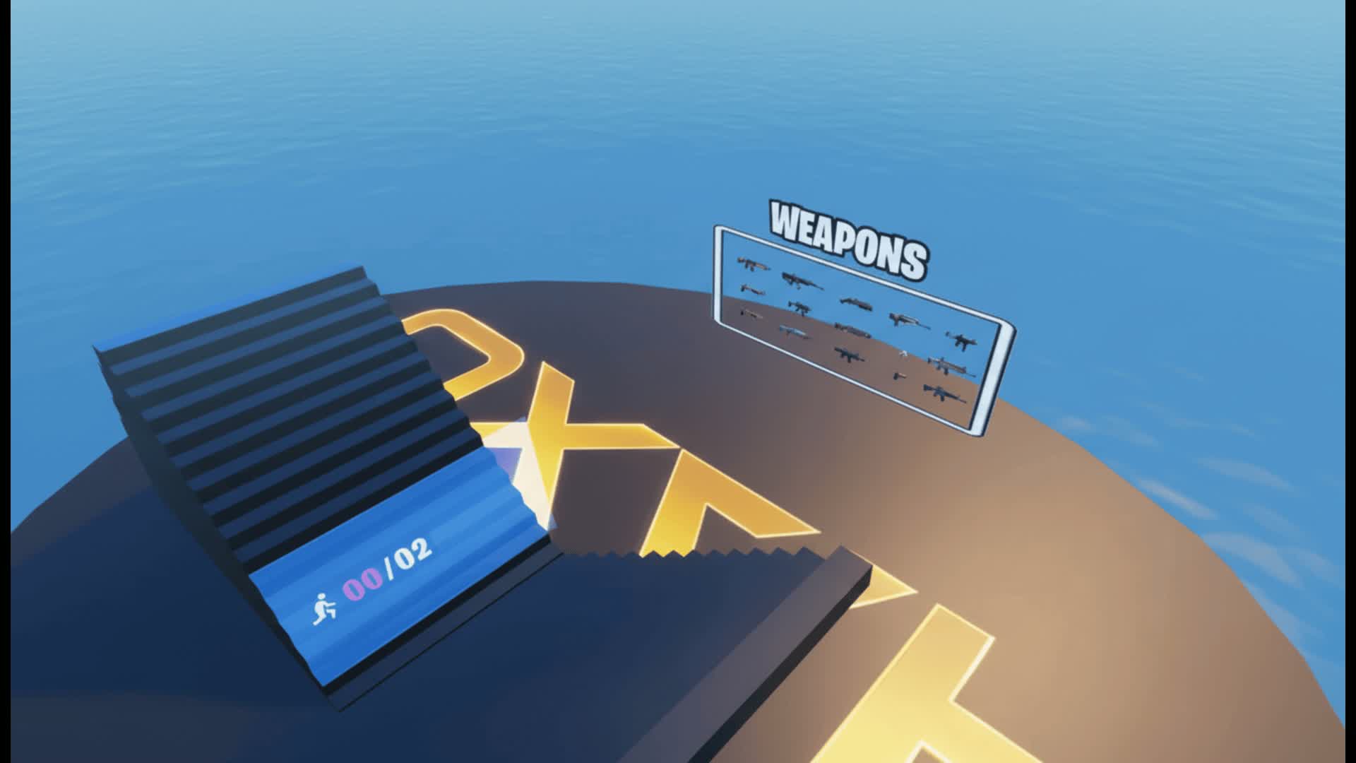 1v1 HAXO — Fortnite Creative map