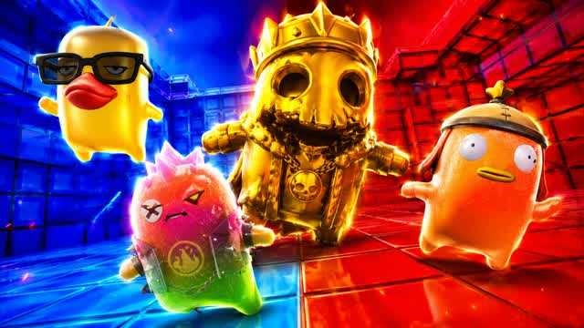 RED VS BLUE FUSE CURRENT 🔴🔵 — Fortnite Creative map cover art