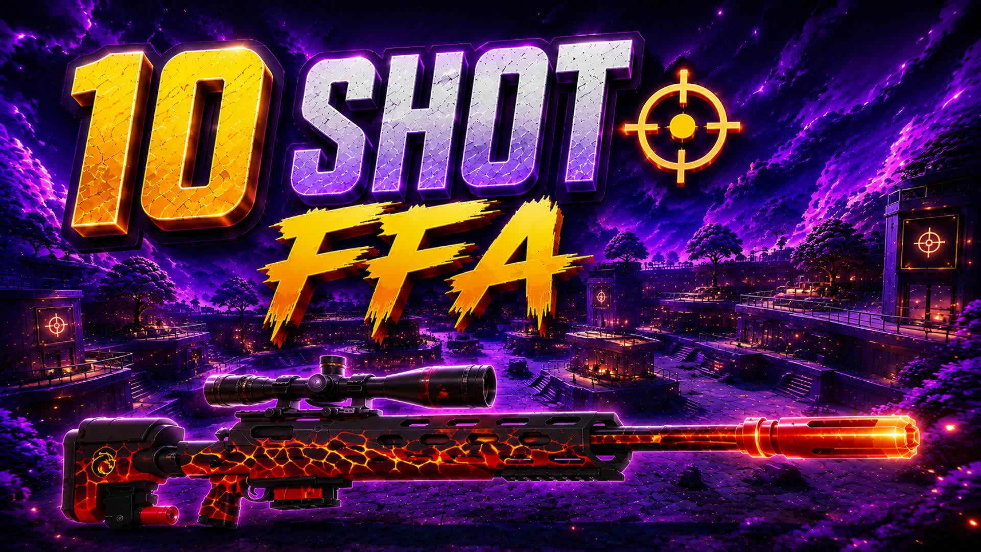 🔥 10 SHOT FFA — Fortnite Creative map